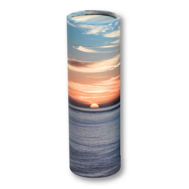 Ocean Sunset Scattering Tube