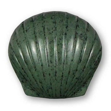 Brass Shell Keepsake Patina Green