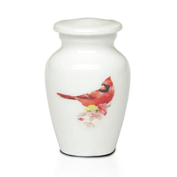 Classic Cardinal Cremation Keepsake