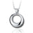 Circle Pendant Cremation Jewelry