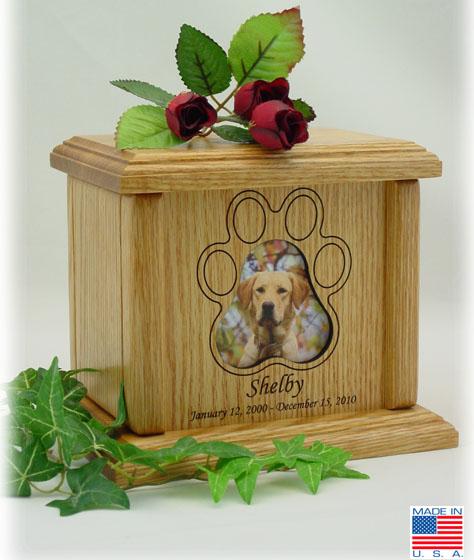 Photo Pet Urns Medium Horizontal